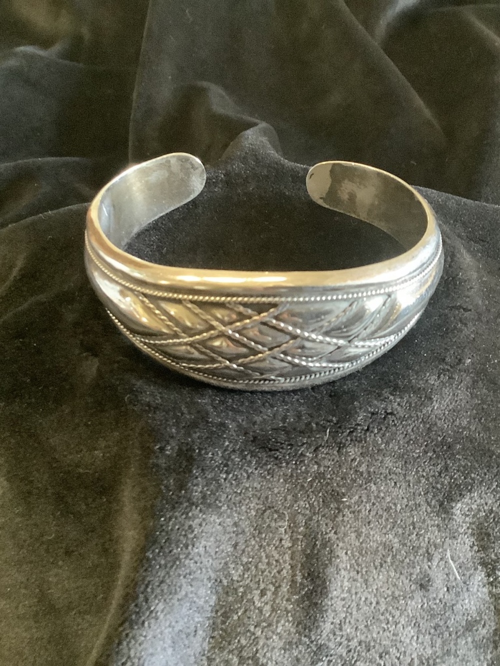 Sterling Silver Artisan Crafted Cuff Bracelet